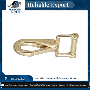 Crochets en laiton de style occidental en acier inoxydable durables faits à la main pour raccords de sellerie de cheval vente chaude produit équestre d'équitation de course - Product Image 6