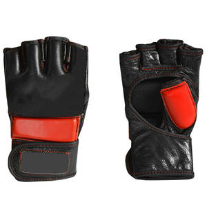 Guantes MMA personalizados profesionales de alta calidad al por mayor guantes Mma transpirables de medio dedo con logotipo personalizado - Product Image 2