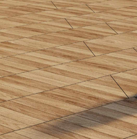 Planches de sol en porcelaine vitrifiée modernes effet bois 20x120cm, antidérapantes, antibactériennes, modèle Chevon Bois Cerisier