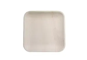 Assiettes jetables écologiques Areca Palm avec gravure personnalisée TOP Grade pour événements et fêtes au prix de gros - Product Image 2