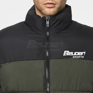 Top Selling Premium Quality Stand Collar Front Logo <b>Men</b> Puffer Winter <b>Jacket</b> Eco-Friendly <b>Lightweight</b> Warm Comfortable - Product Image 2