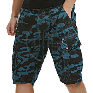 Fabrication en usine nouveauté 100% coton personnalisé en gros hommes Cargo Shorts respirant séchage rapide pour la vente en ligne - Product Image 3