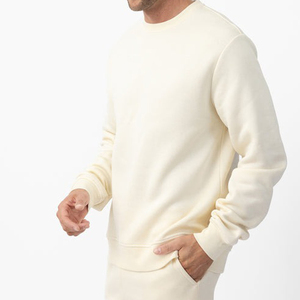 Sweat-shirt tendance pour homme, col rond, en molleton épais 100 % coton, anti-boulochage, respirant, imprimé sur mesure, idéal pour l'hiver - Product Image 6