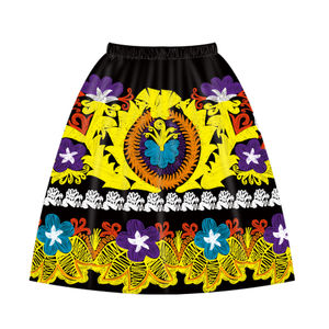 Floral Embroidered Women's Cotton <b>Skirt</b> Printed Casual <b>Summer</b> Party Wear <b>for</b> Beach Street Wholesale Embroidery <b>Skirt</b> - Product Image 5