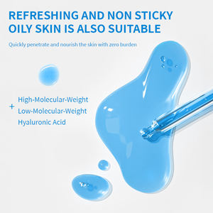 Suero de ácido hialurónico personalizado, vitamina B5, antienvejecimiento, hidratante, reparador de líneas finas, arrugas, seguro para pieles sensibles, cara dirigida - Product Image 4