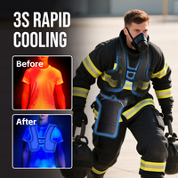 Gilet de refroidissement par eau Megacool – Climatiseur portable liquide pour l'été et les activités extérieures