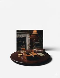 Cendrier carré en bois de style américain de luxe, idéal pour la décoration de table, usage domestique, cadeau à prix avantageux - Product Image 2