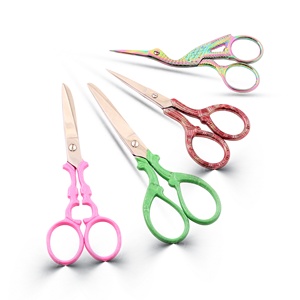 Tijeras Profesionales para Uñas, Puntiagudas, Curvas, de Acero Inoxidable, para Cutículas, Herramienta de Belleza Profesional - Product Image 2