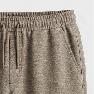 Pantalon large droit personnalisé, coupe ample, en jersey de polyester, pantalon de survêtement pour homme, plissé, ample, pantalon de survêtement pour homme, vente en gros - Product Image 4