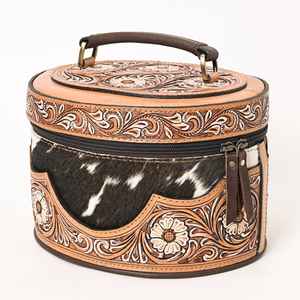 Boho Western personnalisé fait à la main en cuir véritable gland fermeture éclair écologique vanity Case voyage maquillage organisateur pour les femmes automne - Product Image 4