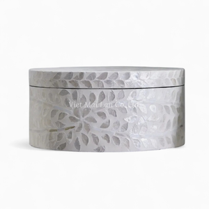 Boîte de rangement en nacre en gros, incrustation artisanale de coquillages, approvisionnement direct du fabricant - Product Image 6