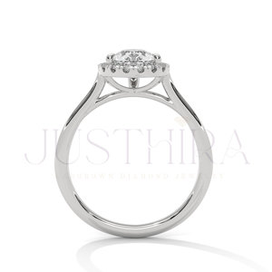 925 Silver Premium VVS Pear Cut Moissanite Diamond Solitaire Ring for Women Best For Anniversary Gift For Her And Wife - Product Image 5