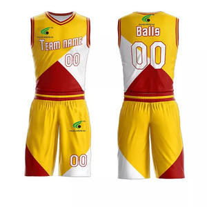 Uniforme de basket-ball sur mesure de nouveau Style pour hommes ensemble de maillot et de short à séchage rapide uniforme de basket-ball d'équipe de vêtements de sport professionnels - Product Image 4