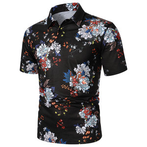 Vente en gros de haute qualité T-shirt polo imprimé pour hommes Vente en gros de haute qualité T-shirt polo imprimé pour hommes - Product Image 2