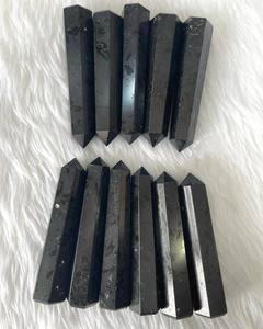 หอคอยคริสตัลทัวร์มาลีนสีดำธรรมชาติอัญมณีแกะสลักกึ่งมีค่าสำหรับตกแต่งบ้านการทำสมาธิและการรักษาราคาโรงงาน - Product Image 3