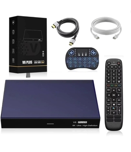 กล่องทีวี VseeBox V6 Plus คุณภาพเยี่ยม พร้อมรีโมทควบคุมด้วยเสียง ระบบ Android 14 รองรับความละเอียด 8K วัสดุพลาสติก รับประกัน 3 ปี - Product Image 2