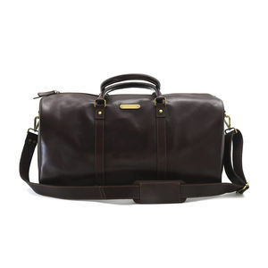 กระเป๋าดัฟเฟิลกหนังแบบพรีเมี่ยมพร้อมที่ปิดซิป-กระเป๋าเดินทางน้ำหนักเบาขนาดใหญ่สำหรับการใช้งานกลางแจ้ง - Product Image 2