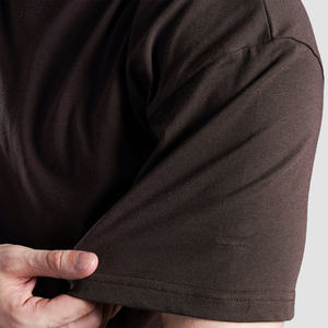 Custom Acid Wash Vintage de gran tamaño 100% algodón camisetas para los hombres de talla grande de manga corta 100% algodón camiseta para los hombres de ajuste suelto - Product Image 6