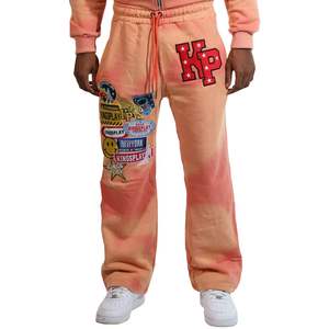 Pantalones Deportivos para Hombre con Estampado Gráfico, Corte Holgado, Felpa, Estilo Urbano, Estampado Audaz, Informales, Cómodos - Product Image 2