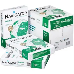 Wholesale Wood Pulp Navigator copy Printing Paper White A4 Size 500 Sheets 70 75 80 Gsm Copy A4 Paper