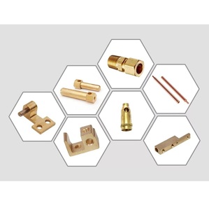 ขั้วต่อไฟฟ้าทองเหลืองความแม่นยำสูงสำหรับการกระจายพลังงานและการใช้งานการเดินสายอุตสาหกรรม - Product Image 1
