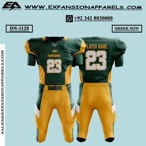 Uniformes de football américain personnalisables pour hommes pantalon rembourré TWILL avec logo vêtements de sport style sublimation-ensembles grande taille - Product Image 5