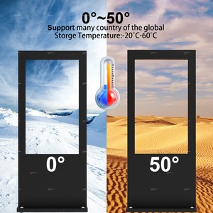 360spb 55-inch ngoài trời hai mặt dọc ngoài trời kỹ thuật số biển hiển thị không thấm nước cho quảng cáo - Product Image 3