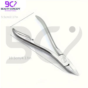 Stainless Steel <b>Nail</b> <b>Clippers</b> Set, In Reasonable Price Toenail <b>Clipper</b> With Wide Jaw For Thick <b>Nails</b> Podiatry Nippers Tools - Product Image 2