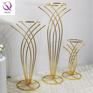 Supporto per Fiori <span class=keywords><strong>Centrotavola</strong></span> per Matrimoni, Alto Supporto in Metallo per Composizioni Floreali, Vaso da Tavolo per Matrimoni, Feste, Hotel, Casa - Product Image 4
