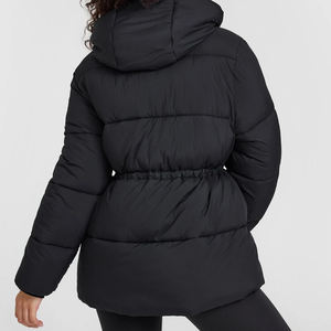 Veste matelassée zippée de haute qualité pour femmes avec tissu en nylon respirant, prix OEM bon marché, vestes confortables tendance 2026 - Product Image 2