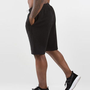 Pantalones cortos deportivos de poliéster 100% transpirables para hombre al por mayor, pantalones cortos de gimnasio ligeros y que absorben el sudor para correr y hacer ejercicio - Product Image 6