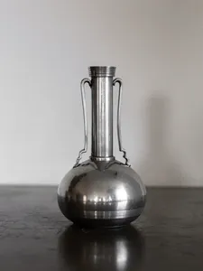 Lightweight Aluminium Flower <b>Vase</b> Durable Reusable Metal <b>Vases</b> for Indoor Plants, Outdoor Garden & Event Decoration - Product Image 2