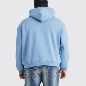 Vêtements de mode pour l'extérieur Sweats à capuche en relief pour hommes Vente en gros Vêtements décontractés pour l'hiver Sweats à capuche en relief pour hommes - Product Image 2