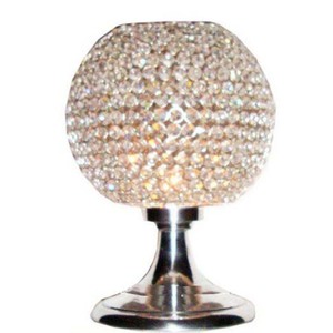Portavelas de cristal de diseño único para sala de estar, fiesta y Navidad, portavelas de cristal decorativo hecho a mano a la venta - Product Image 4