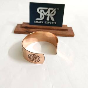 Classic Traditional Magnetic <b>Copper</b> Bangle Handmade Adjustable Pure <b>Copper</b> Healing Therapy Wellness Lightweight Handcraft <b>Gift</b> - Product Image 5