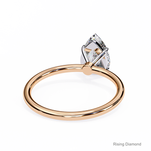 Premium 1,8 Ct Pear Cut Lab Grown CVD Diamond Solitaire Anillo de compromiso Regalo de aniversario para ella - Product Image 3