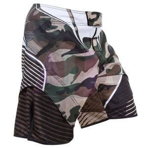 Pantalones Cortos Profesionales de MMA para Entrenamiento Activo - Elásticos, Transpirables, Ligeros y Duraderos - Product Image 2