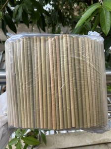 Pailles en herbe 100 % naturelles, écologiques et réutilisables du Vietnam, sans produits chimiques, emballées individuellement, accessoires de bar - Product Image 6