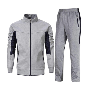 Ensemble de survêtement d'hiver OEM pour homme : sweat à capuche et pantalon de jogging évasé, broderie effet vieilli, tissu 100 % coton, avec patch - Product Image 3