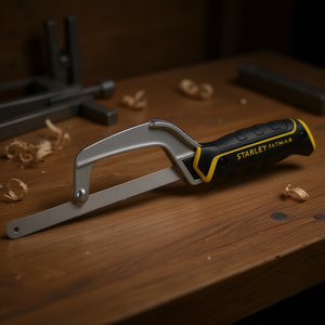 Scie à métaux miniature Stanley Junior noire/argentée, ensemble de 10 pièces - Product Image 3