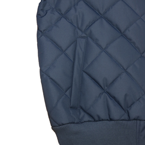 Blouson bomber matelassé standard pour homme avec fermeture éclair (100 % polyester tissé anti-rétrécissement) (Tailles S-2XL) Origine américaine - Product Image 3
