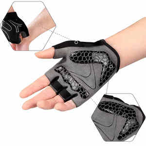 Nouveaux gants de sport de course cycliste de dernière conception disponibles en différentes couleurs Gants de cycle sans doigts robustes pour l'équitation - Product Image 2