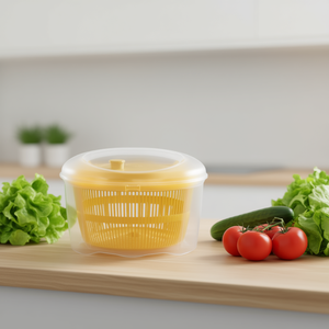 Escurridor de Ensaladas ROCKET Saffron 9072483ABV (7.2 Litros) Tontarelli, Categoría de Producto: Utensilio de Cocina Versátil - Product Image 3