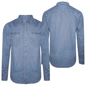 Camisas de Mezclilla para Hombre al por Mayor, Moda Casual, Talla Personalizada, Camisas de Mezclilla de la Mejor Calidad y Estilo Premium - Product Image 4