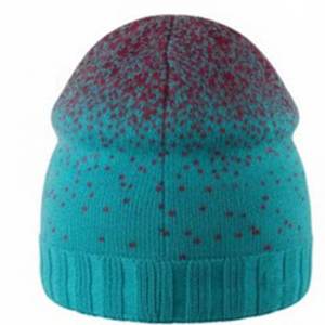 Vente en gros de bonnets pour hommes en vert de mer avec logo personnalisé pour l'hiver, bonnet de style streetwear pour hommes, style tricoté confortable en jacquard - Product Image 2