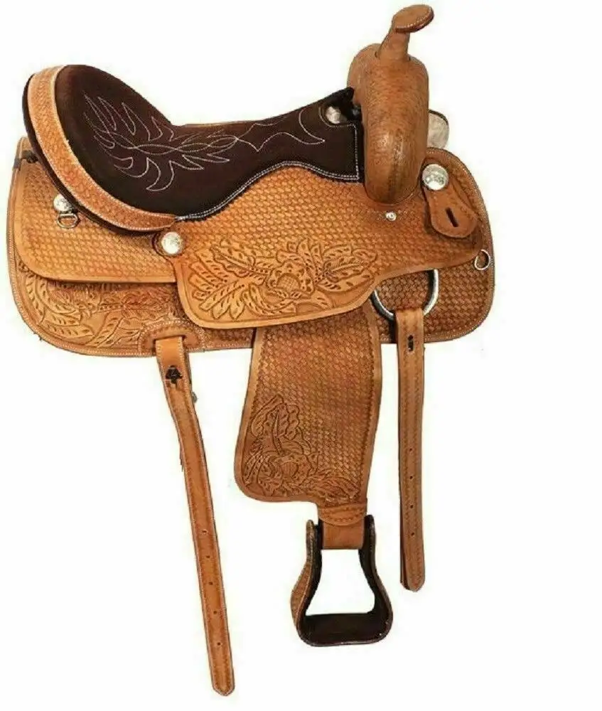 Sela Western Horse Tack de couro premium de alta qualidade com logotipo personalizado disponível a preço acessível.