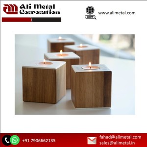 Wholesale Price wooden Candle Stand Home Decoration Candlestick Holder <b>Miniature</b> Decor Art Gifts Customized Design Available - Product Image 5