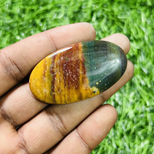 Jaspe de océano Natural de alta calidad, precio al por mayor, piedra preciosa suelta, cabujón de jaspe de océano para la fabricación de joyas, piedra preciosa de jaspe de océano, - Product Image 1