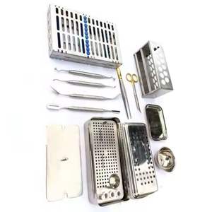 Juego profesional de fibrina rica en plaquetas de acero inoxidable para cirugía de implantes óseos, Kit de membrana, instrumentos quirúrgicos dentales - Product Image 3