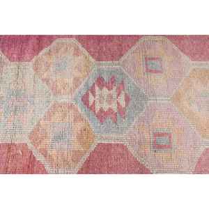 พรมตุรกี, พรมแบบยาวขนาด 3x9.7 ฟุต, พรมสีแดงไล่เฉด - Product Image 4